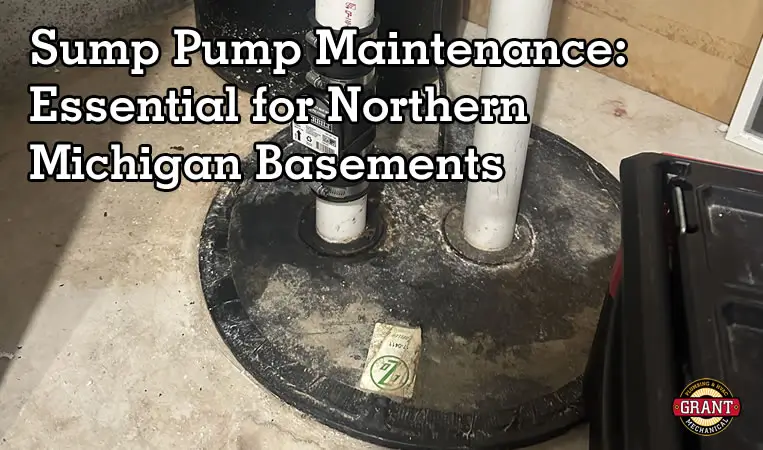 Sump Pump Maintenance Essential for Northern Michigan Basements