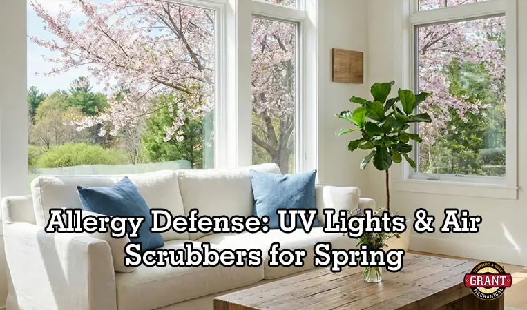 Allergy Defense UV Lights & Air Scrubbers for Spring