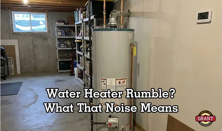 Water Heater Rumble What That Noise Means