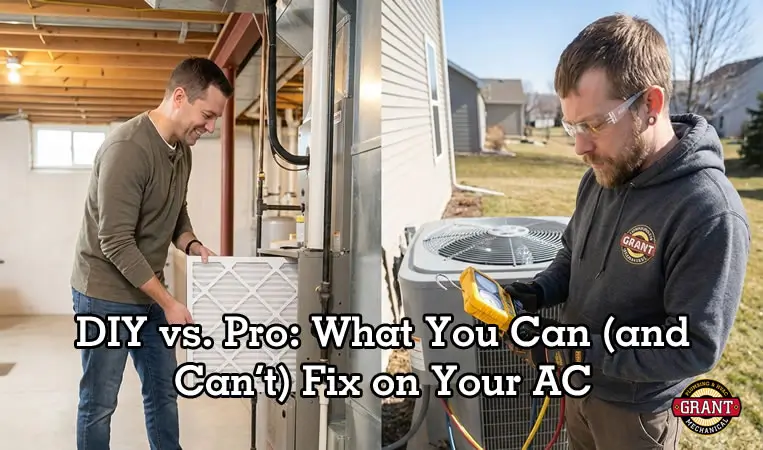 DIY vs. Pro What You Can (and Can’t) Fix on Your AC