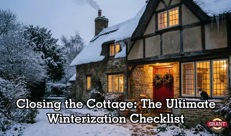Closing the Cottage: The Ultimate Winterization Checklist