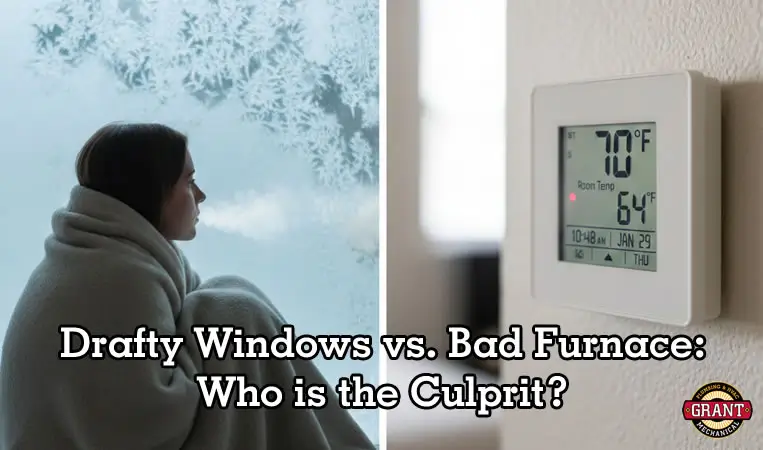 Drafty Windows vs. Bad Furnace: Who is the Culprit?